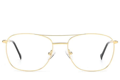 Lunettes aviateur en métal doré #BS2012-3475