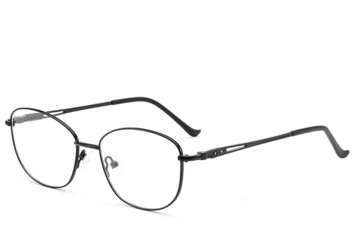 Lunettes papillon en métal noir #BS2012-3493