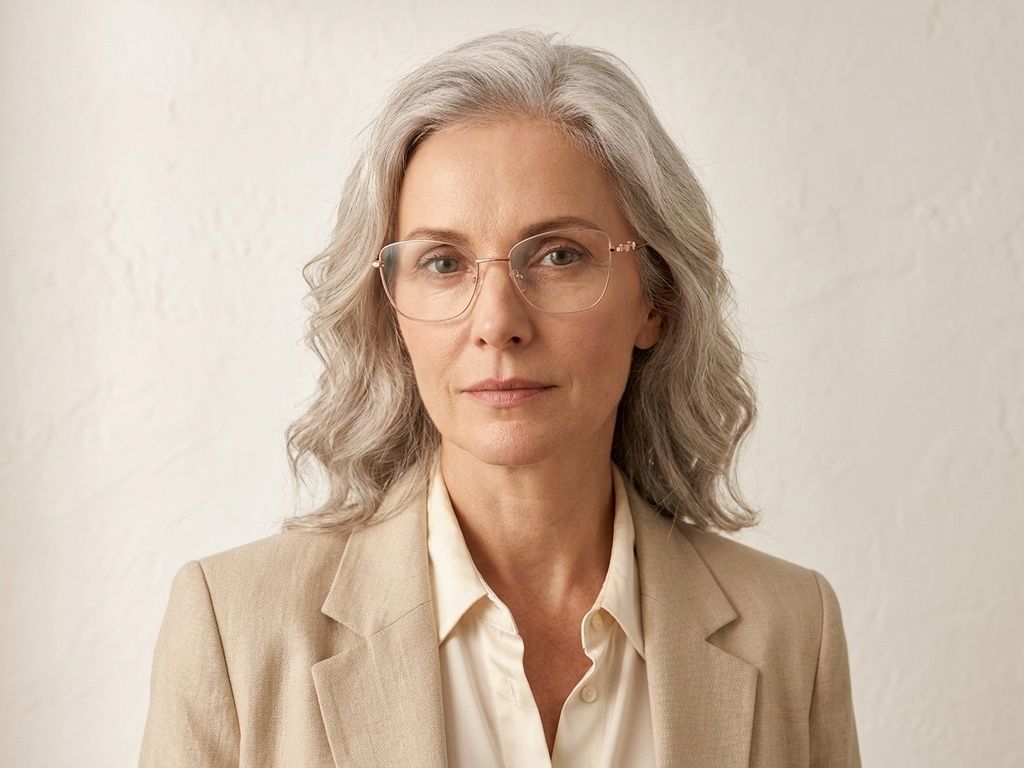 Butterfly White Metal Glasses #BS2012-3500