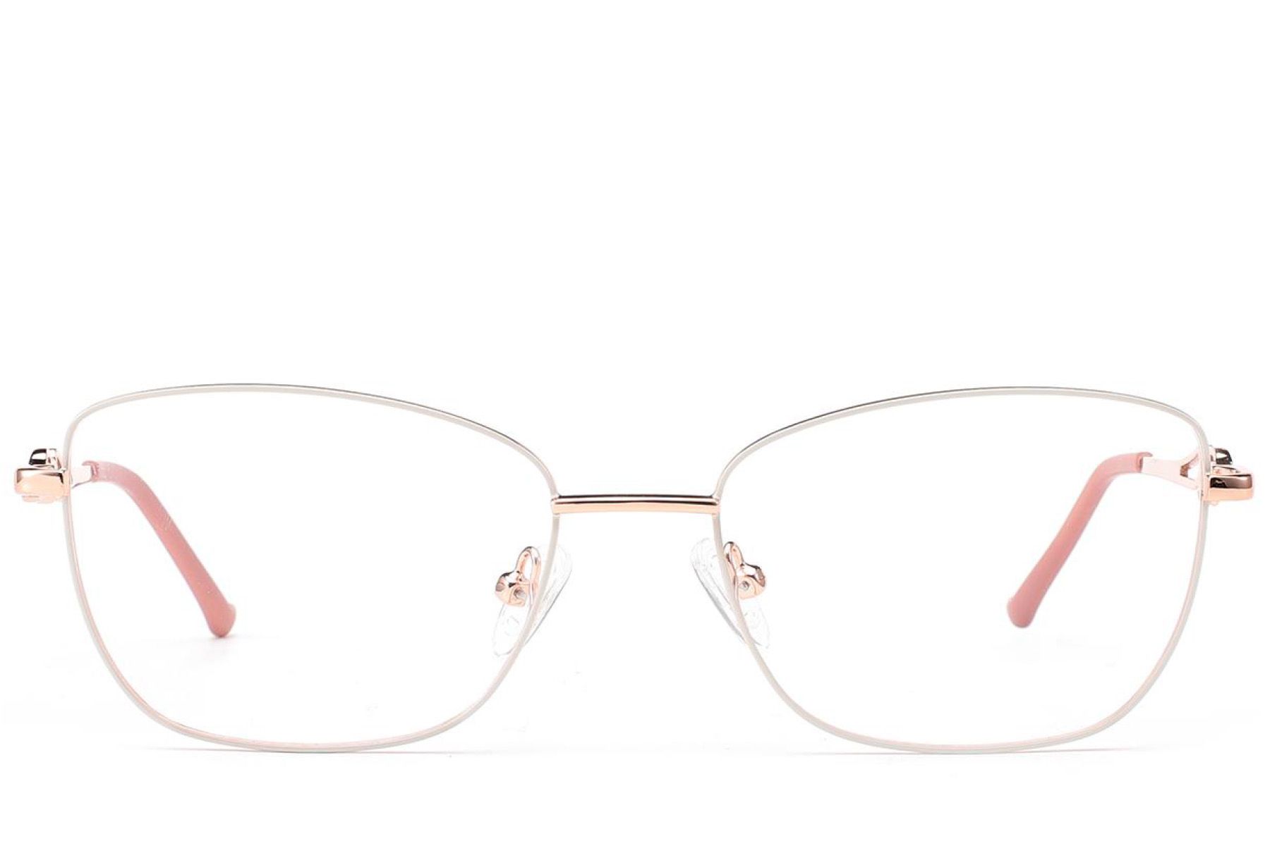 Butterfly White Metal Glasses #BS2012-3500