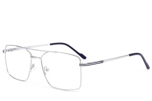 Lunettes aviateur en métal argenté #BS2012-3530