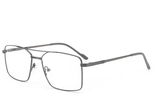 Lunettes aviateur en métal gris #BS2012-3532