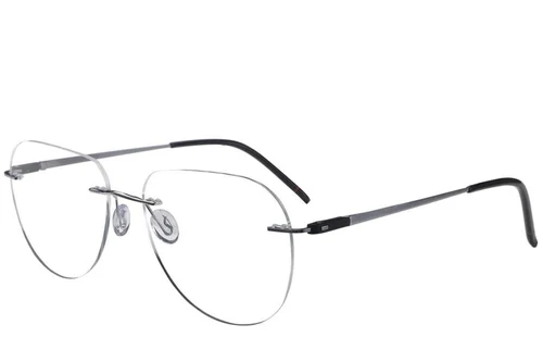 Lunettes invisibles en métal argenté #BS2012-3535