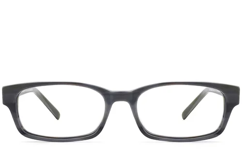 Lunettes rectangulaires en acétate gris #BS2012-3549