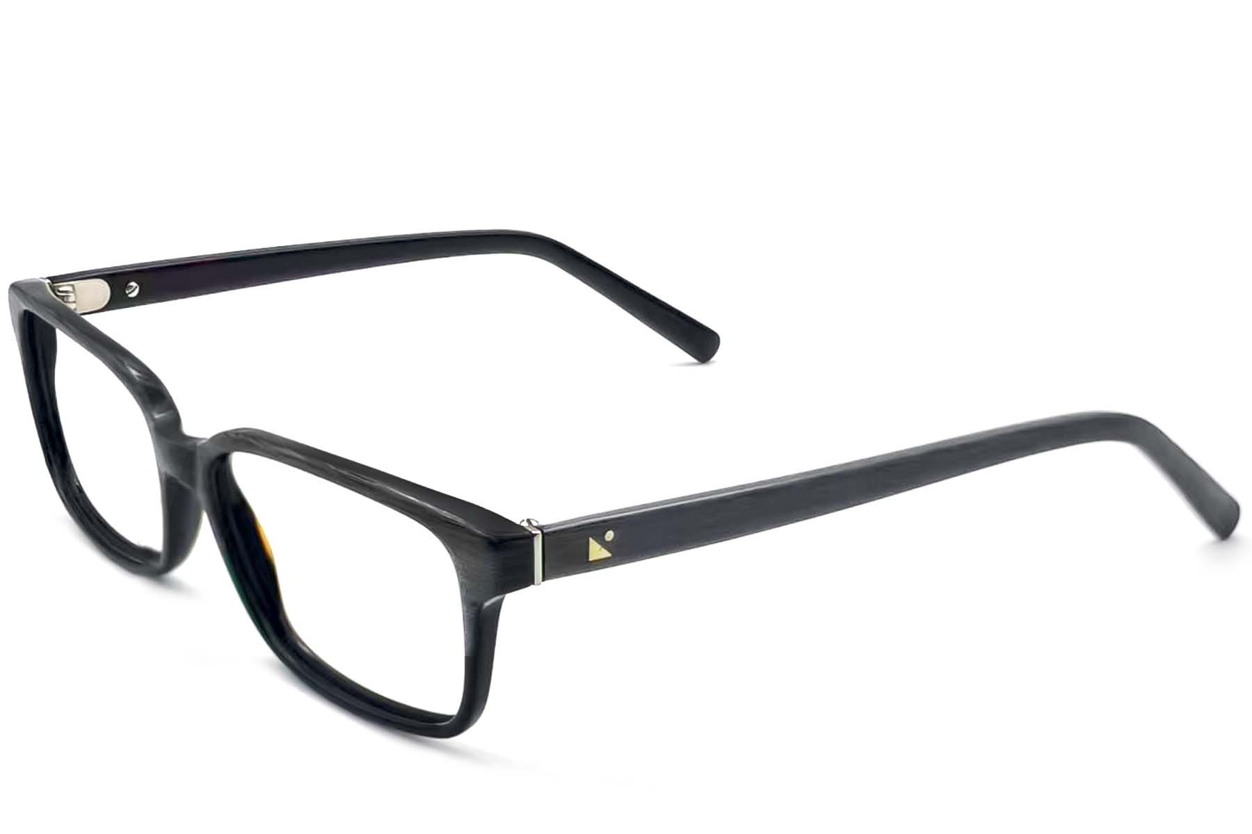 Vasos rectangulares de acetato gris #BS2012-3557