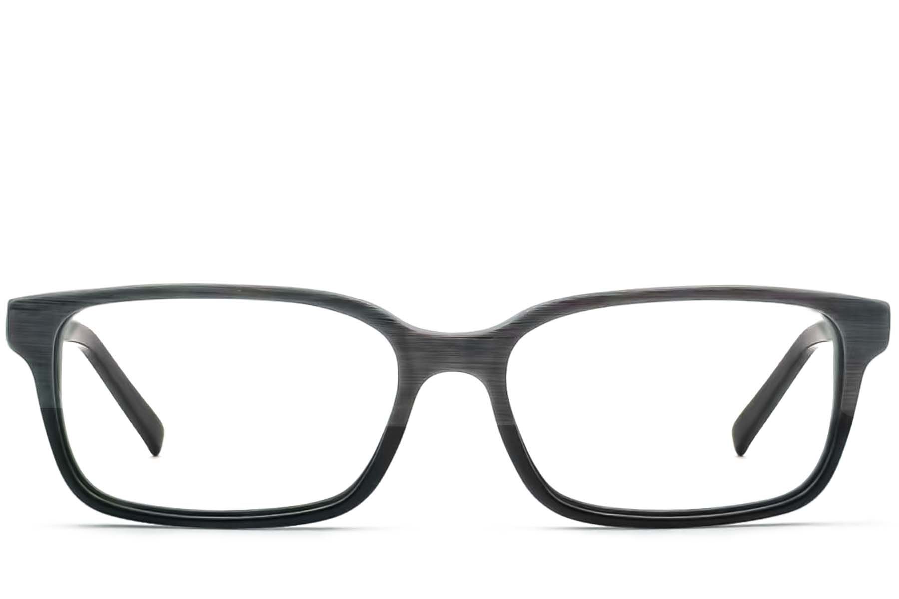 Vasos rectangulares de acetato gris #BS2012-3557