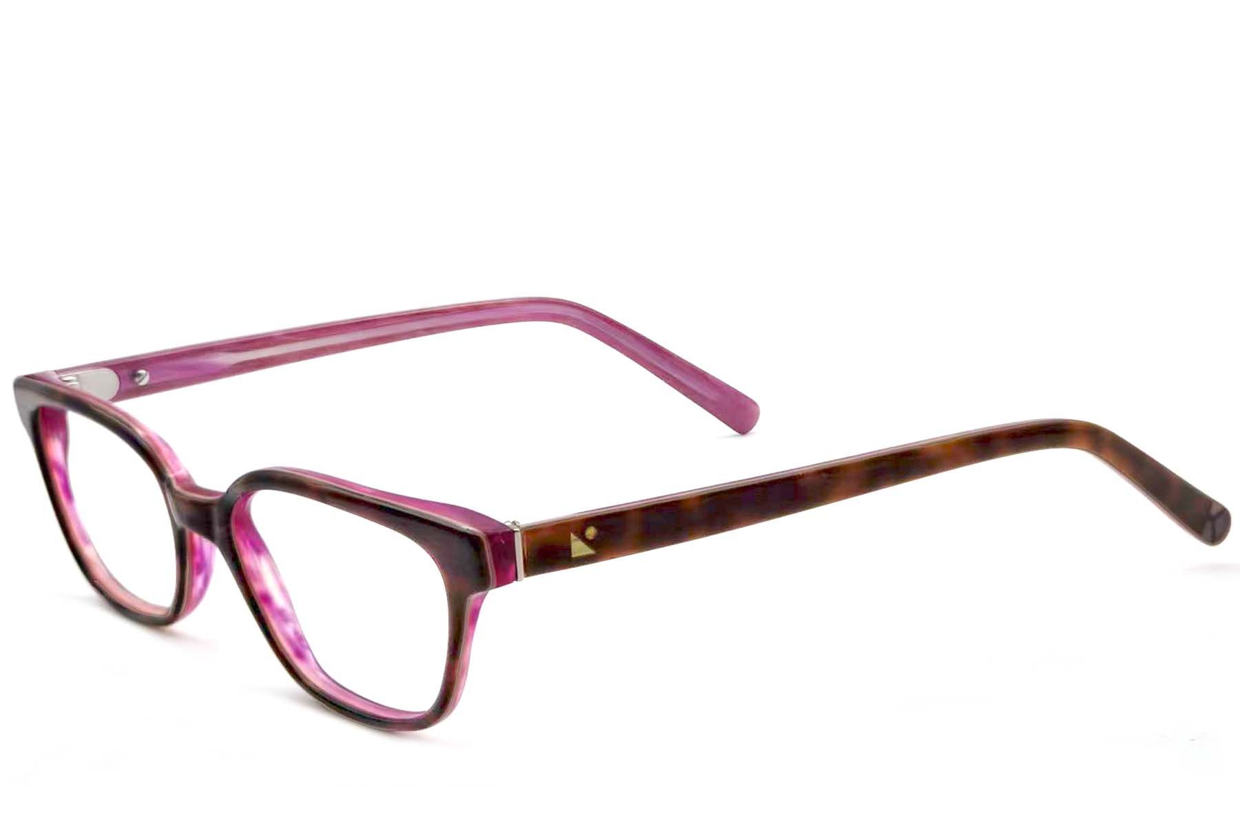 Rectangular Tortoiseshell Acetate Glasses #BS2012-3561