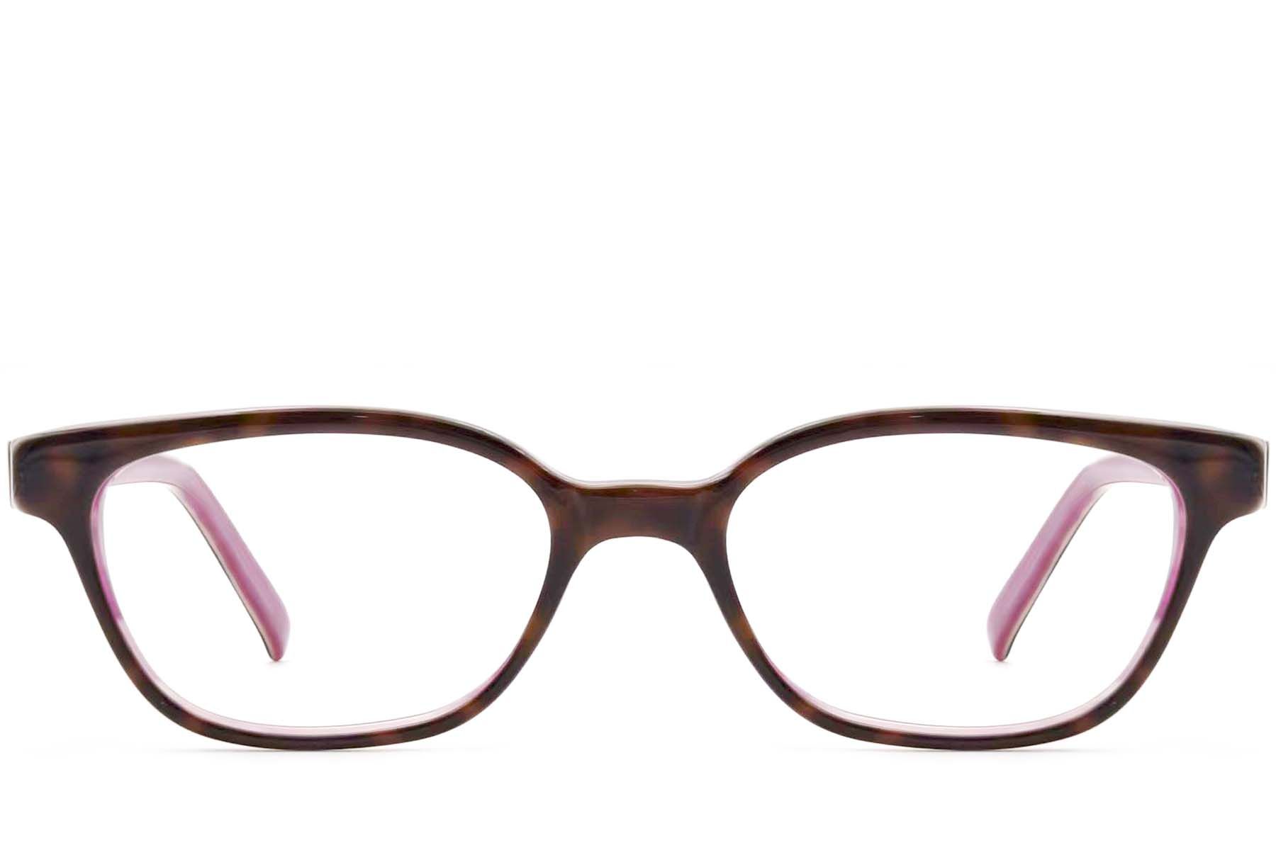 Rectangular Tortoiseshell Acetate Glasses #BS2012-3561