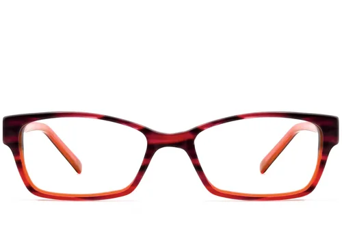 Lunettes papillon en acétate rouge #BS2012-3563