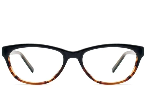 Lunettes papillon en acétate brun #BS2012-3576