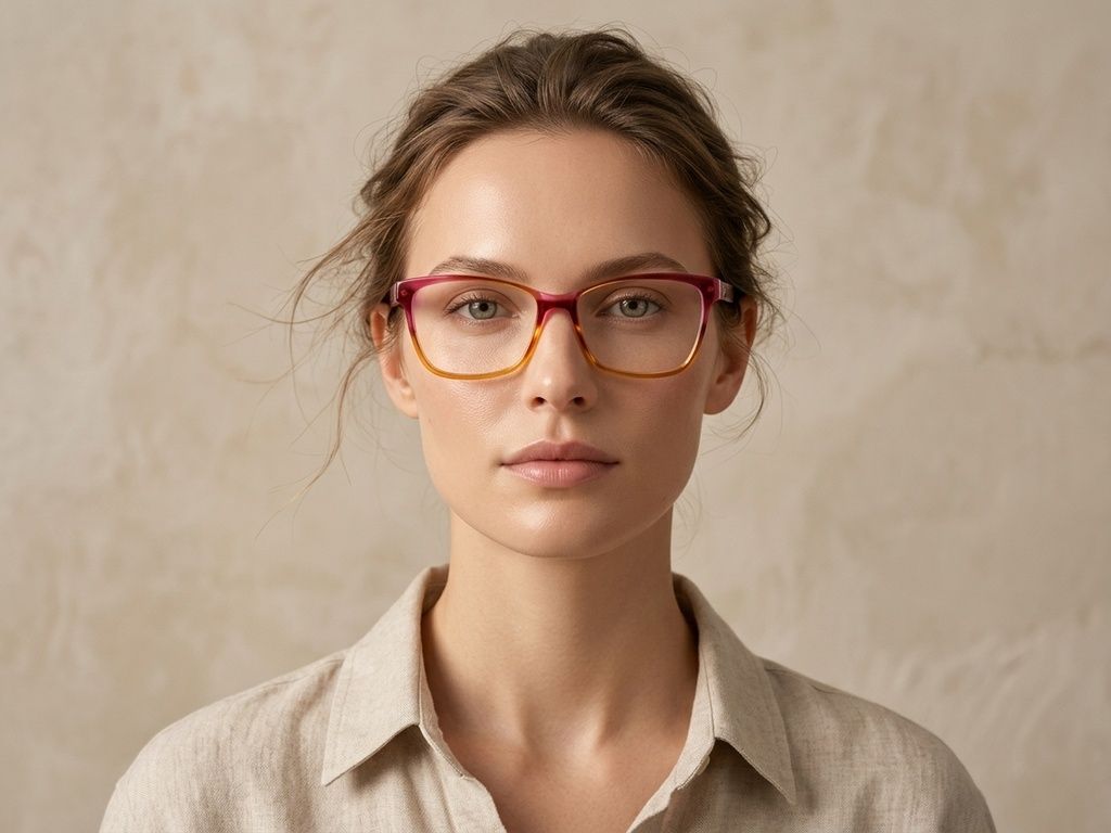 Butterfly Pattern Acetate Glasses #BS2012-3577