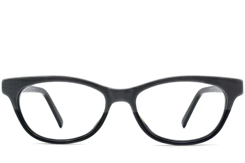 Lunettes papillon en acétate noir #BS2012-3594