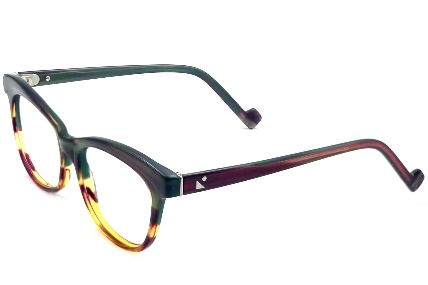 Butterfly Green Acetate Glasses #BS2012-3614