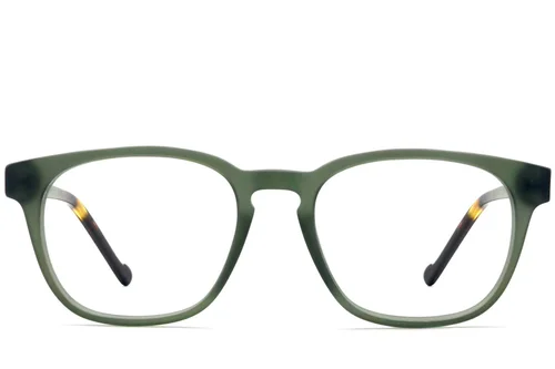 Verres ovales en acétate vert #BS2012-3633