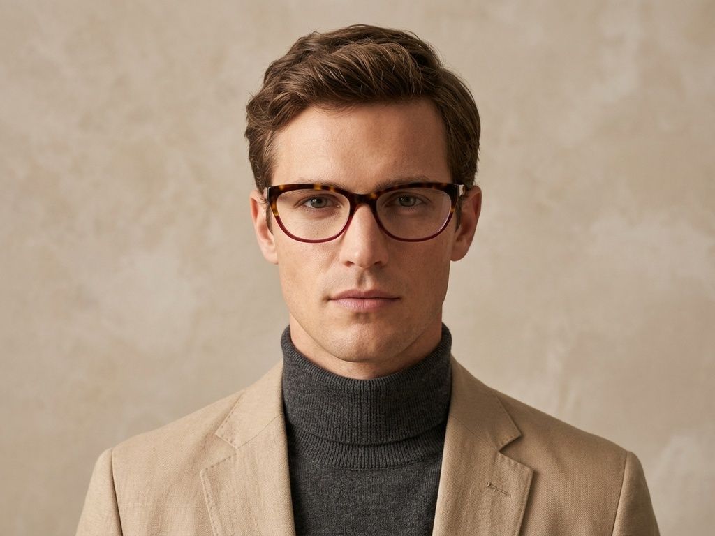 Butterfly Brown Acetate Glasses #BS2012-3649