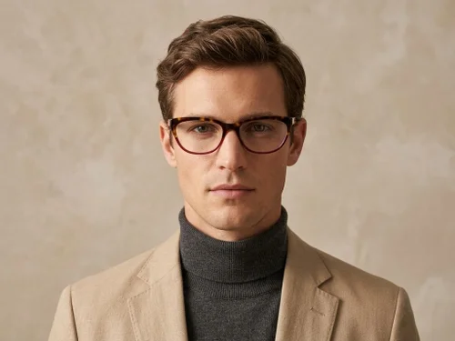 Lunettes papillon en acétate brun #BS2012-3649