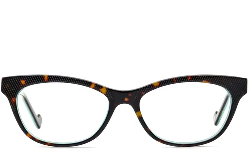 Lunettes papillon en acétate noir #BS2012-3654