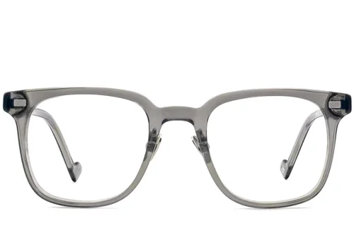 Lunettes rectangulaires en acétate gris #BS2012-3666