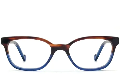 Lunettes en acétate bleu papillon #BS2012-3668