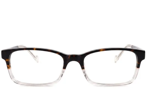 Lunettes rectangulaires en acétate écaille de tortue #BS2012-3672