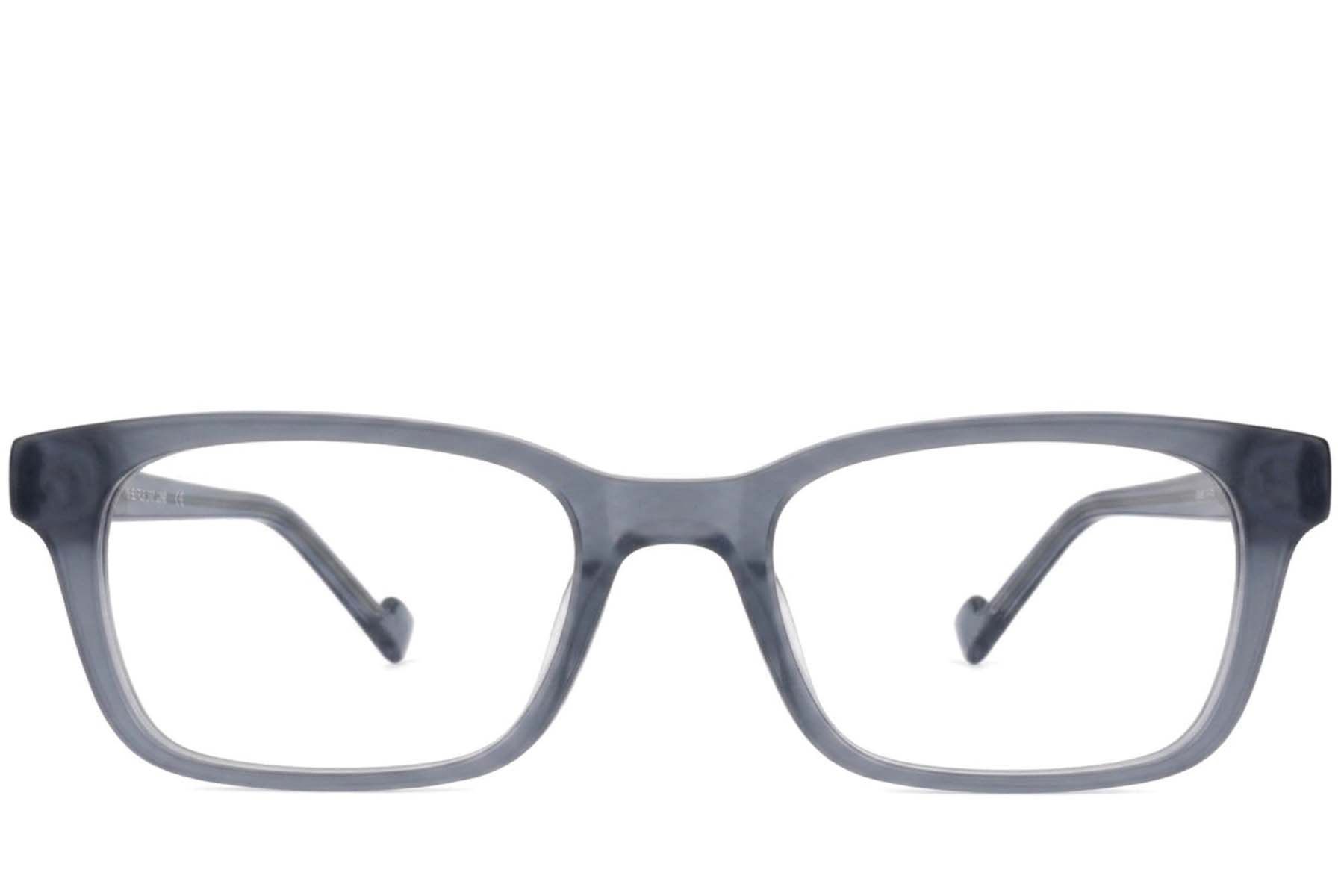 Rectangular Grey Acetate Glasses #BS2012-3677