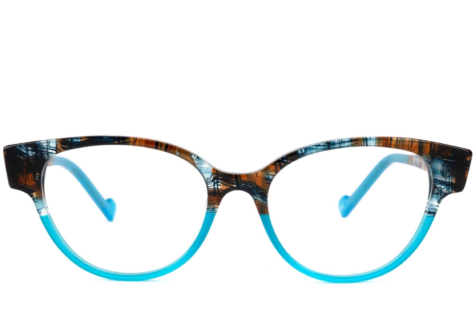 Butterfly Blue Acetate Glasses #BS2012-3686
