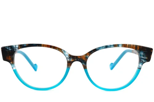 Lunettes en acétate bleu papillon #BS2012-3686