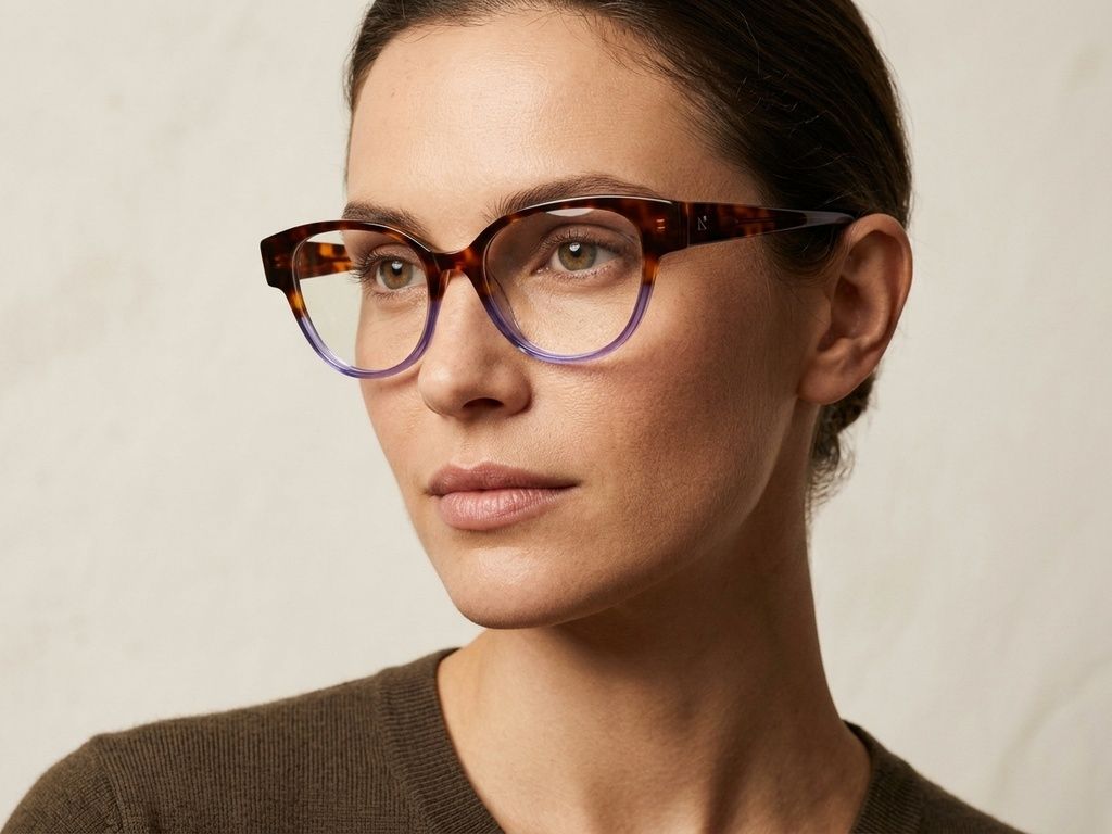 Lunettes en acétate écaille de tortue papillon #BS2012-3689