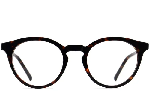 Lunettes ovales en acétate écaille de tortue #BS2012-3691