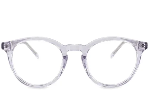 Verres ovales en acétate transparent #BS2012-3694