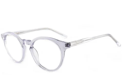 Verres ovales en acétate transparent #BS2012-3694