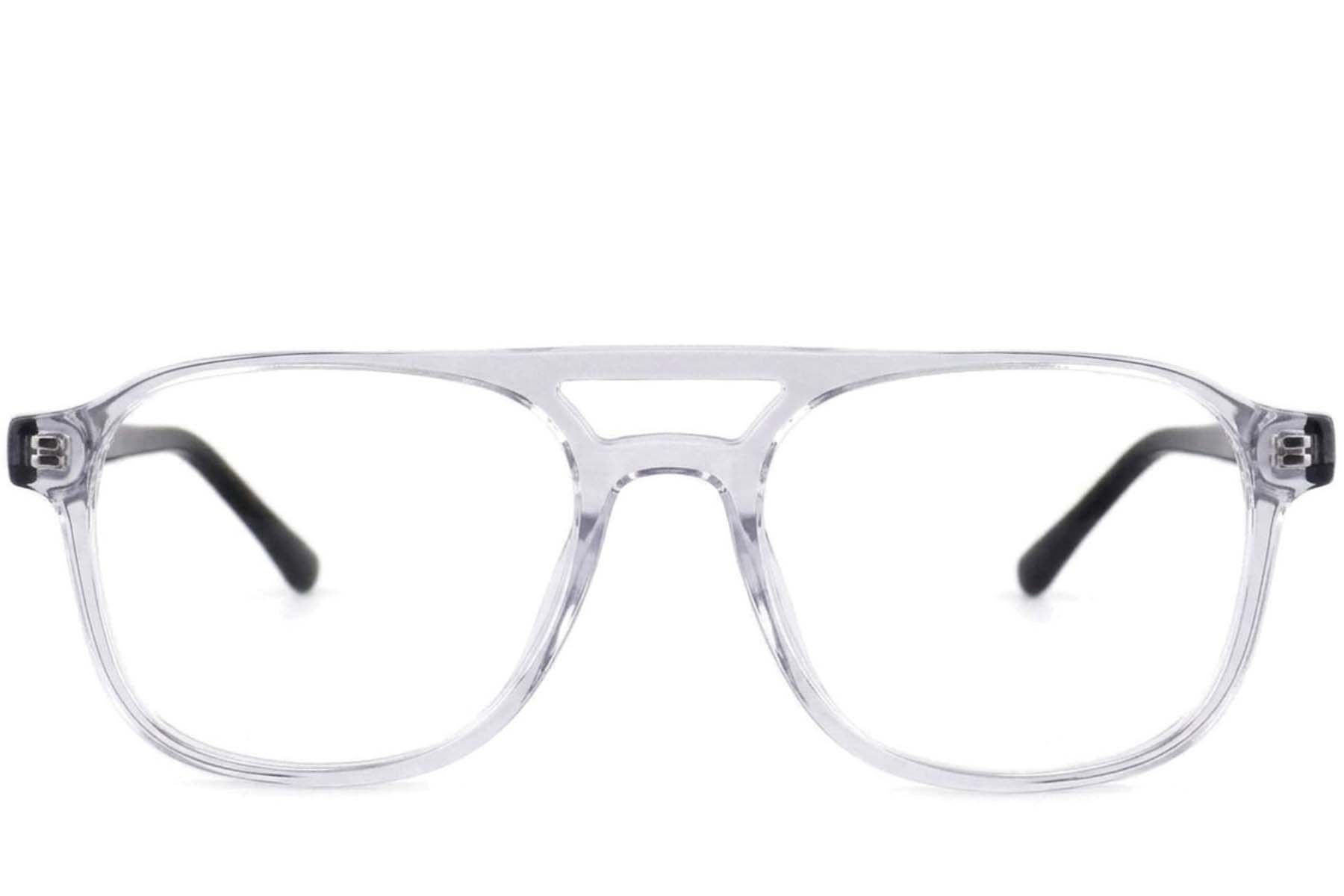 Aviator Transparent Acetate Glasses #BS2012-3703