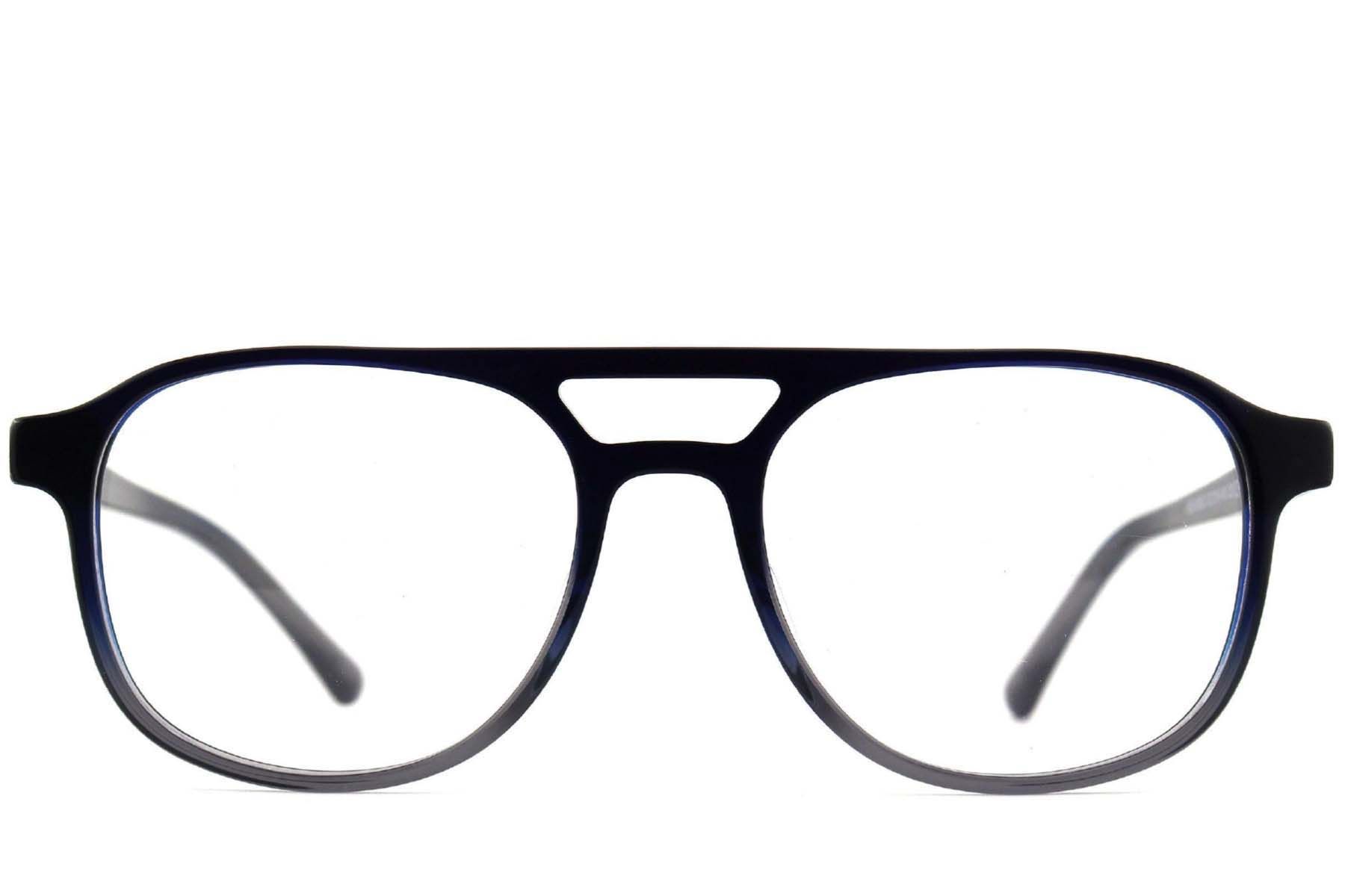 Aviator Blue Acetate Glasses #BS2012-3705