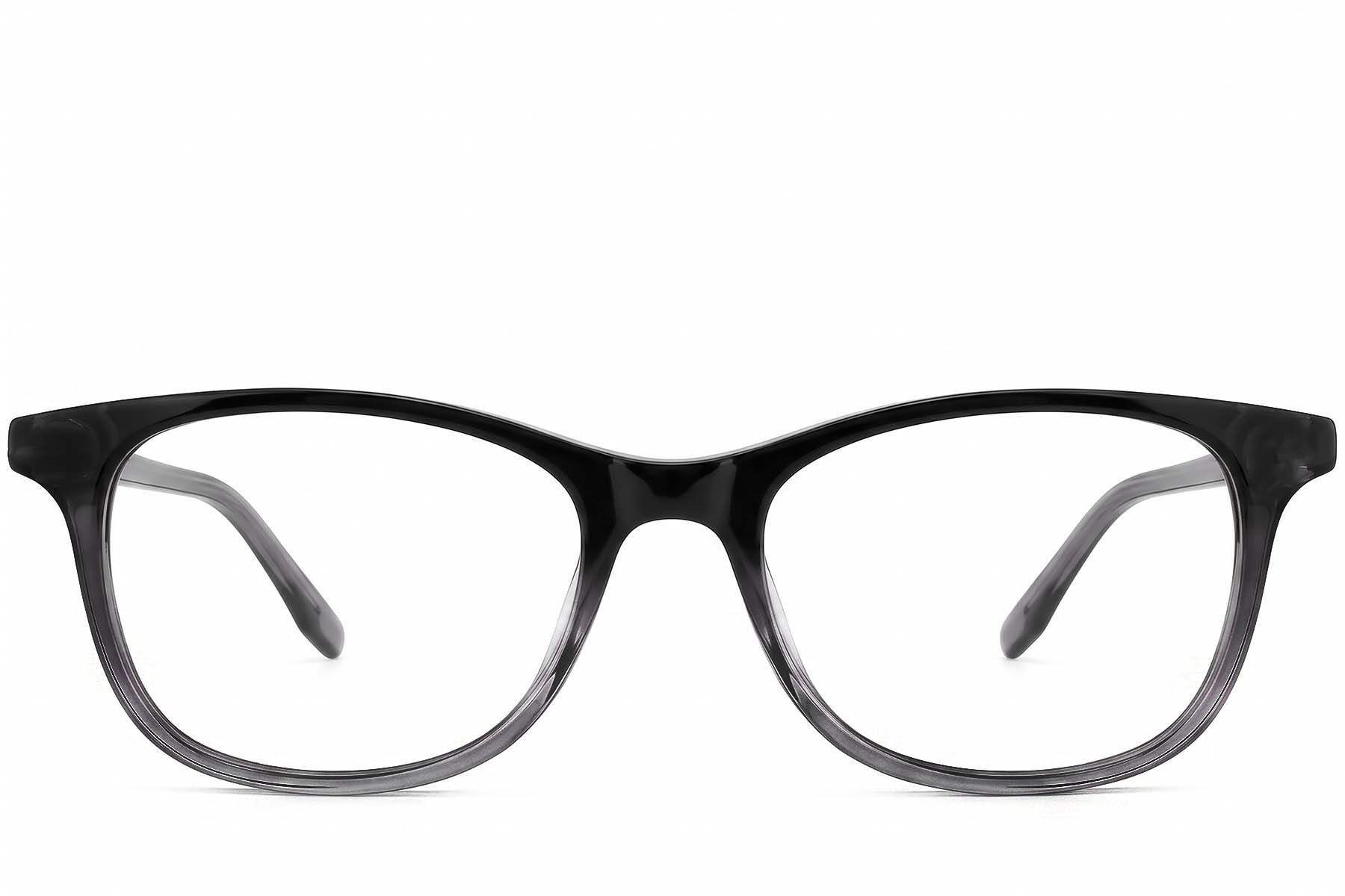 Oval Grey Acetate Glasses #BS2012-3711