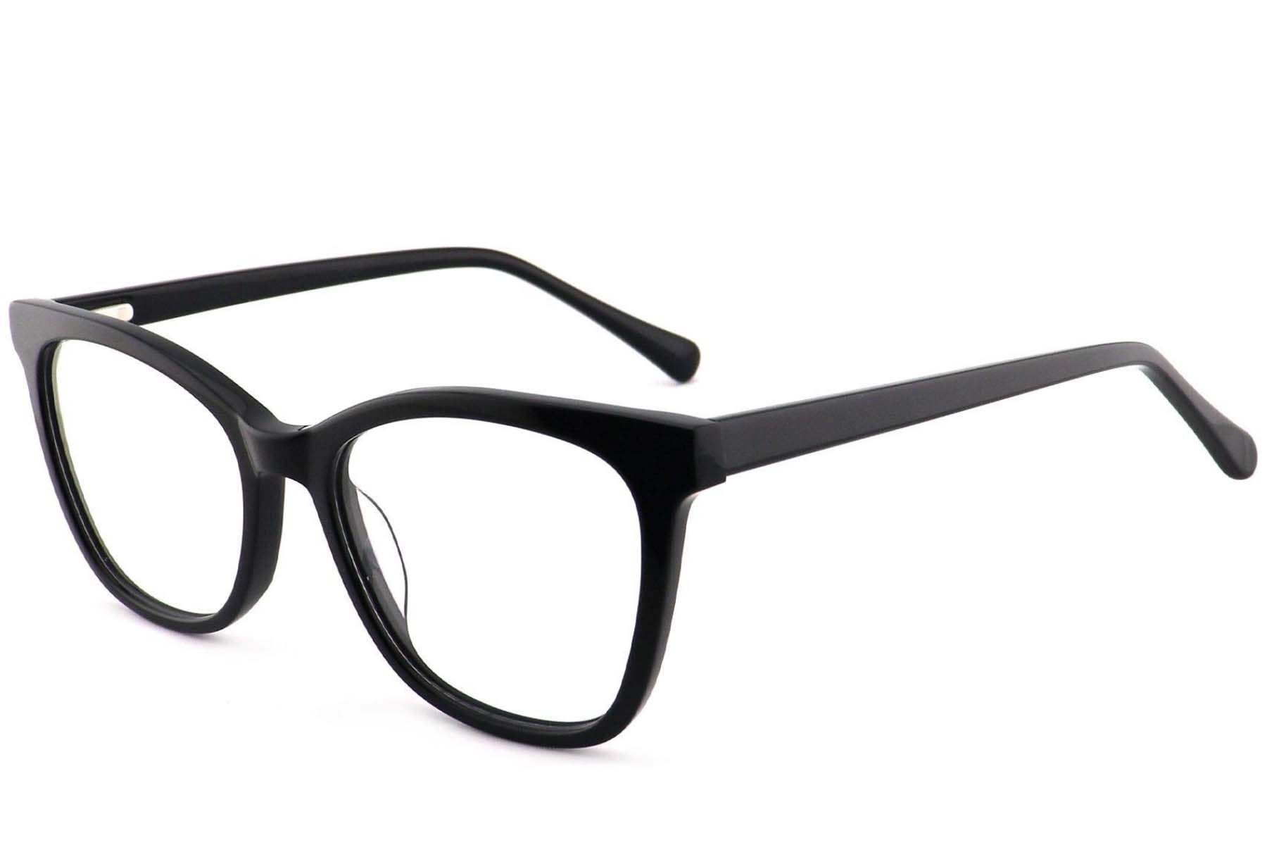 Butterfly Black Acetate Glasses #BS2012-3715