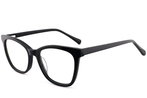 Butterfly Black Acetate Glasses #BS2012-3715