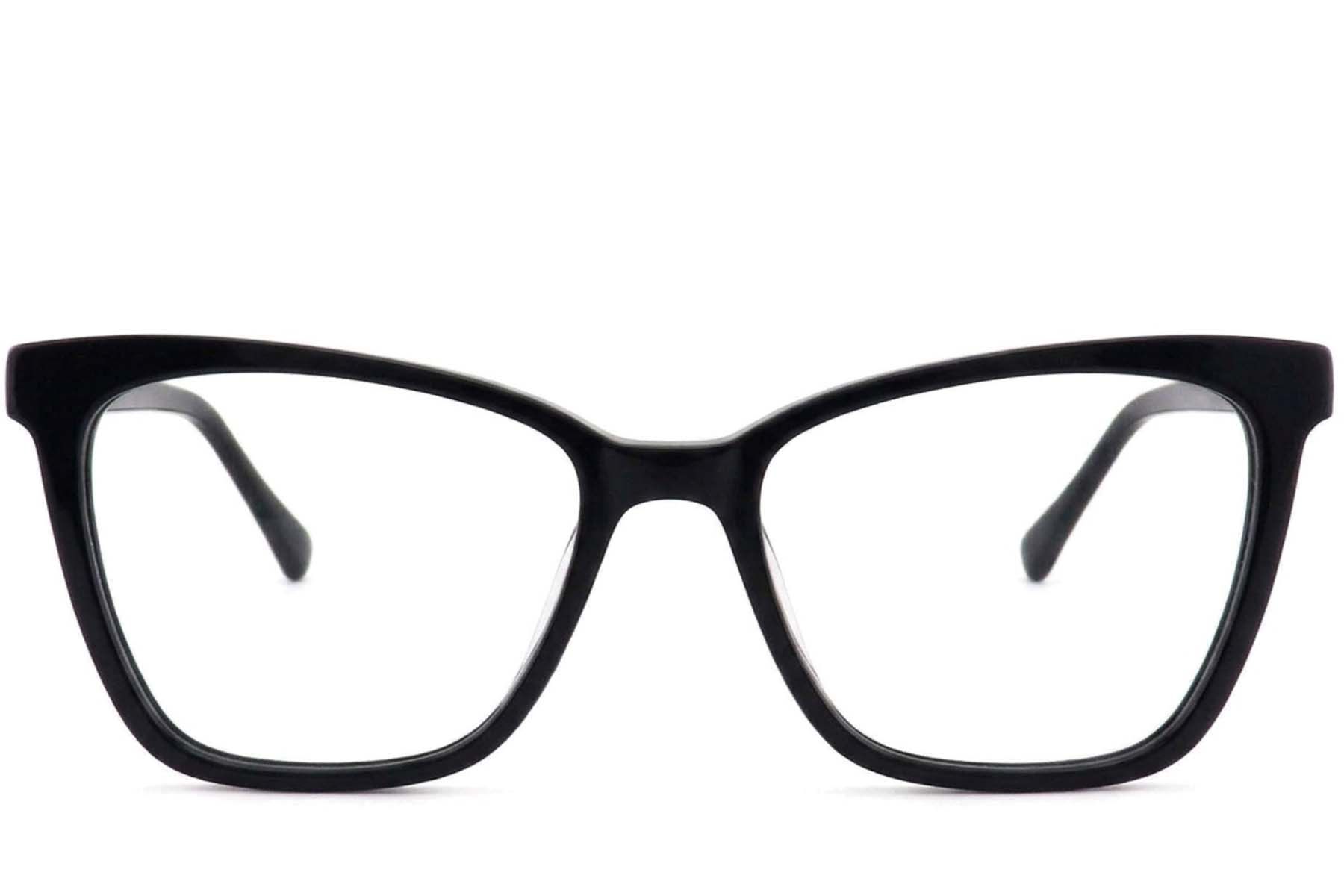 Butterfly Black Acetate Glasses #BS2012-3720