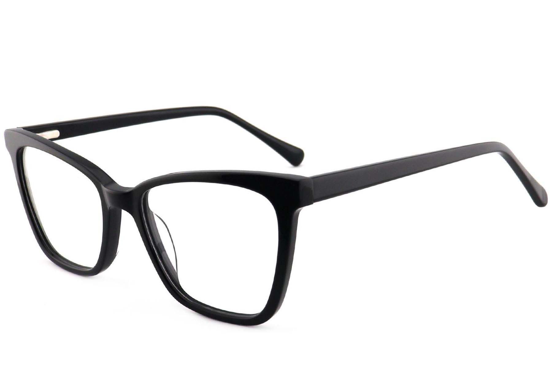 Butterfly Black Acetate Glasses #BS2012-3720