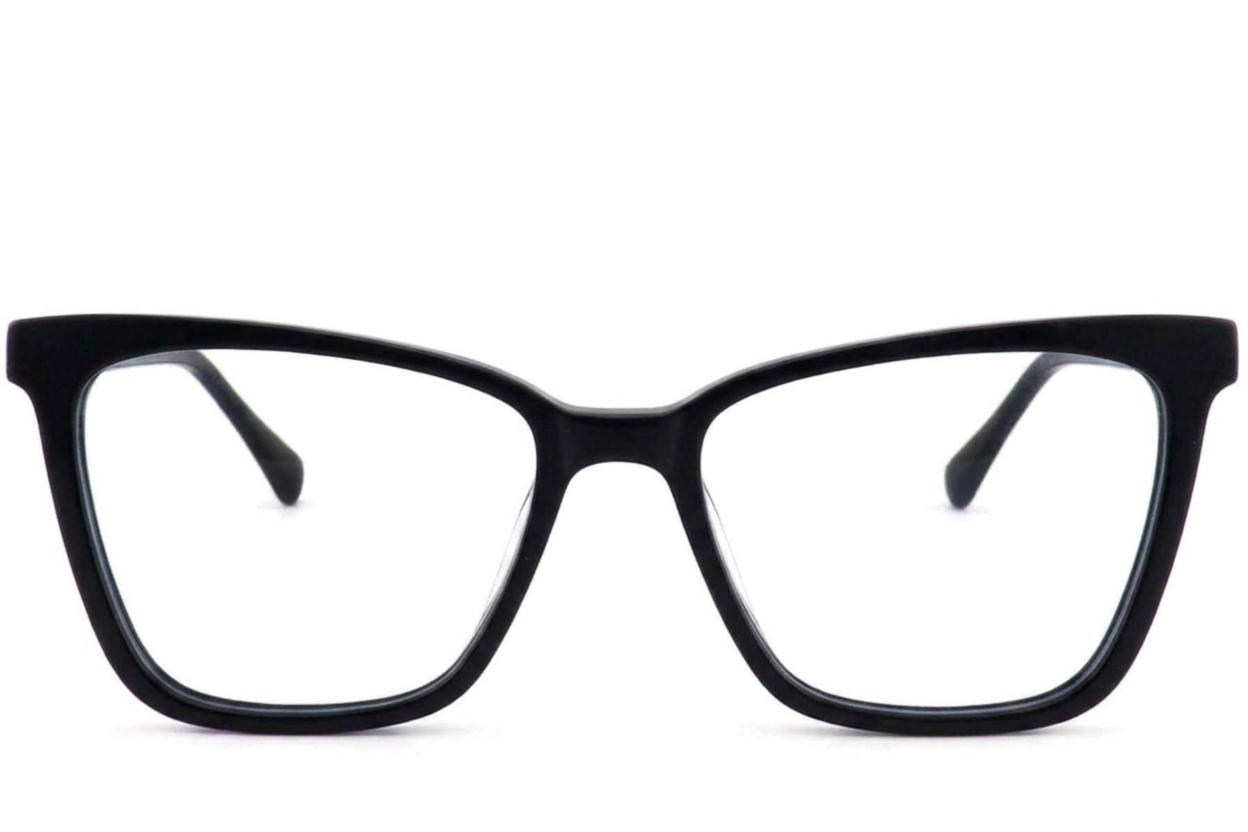 Butterfly Black Acetate Glasses #BS2012-3724