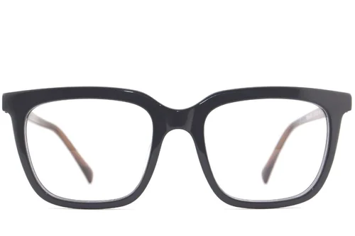 Lunettes rectangulaires en acétate gris #BS2012-3727