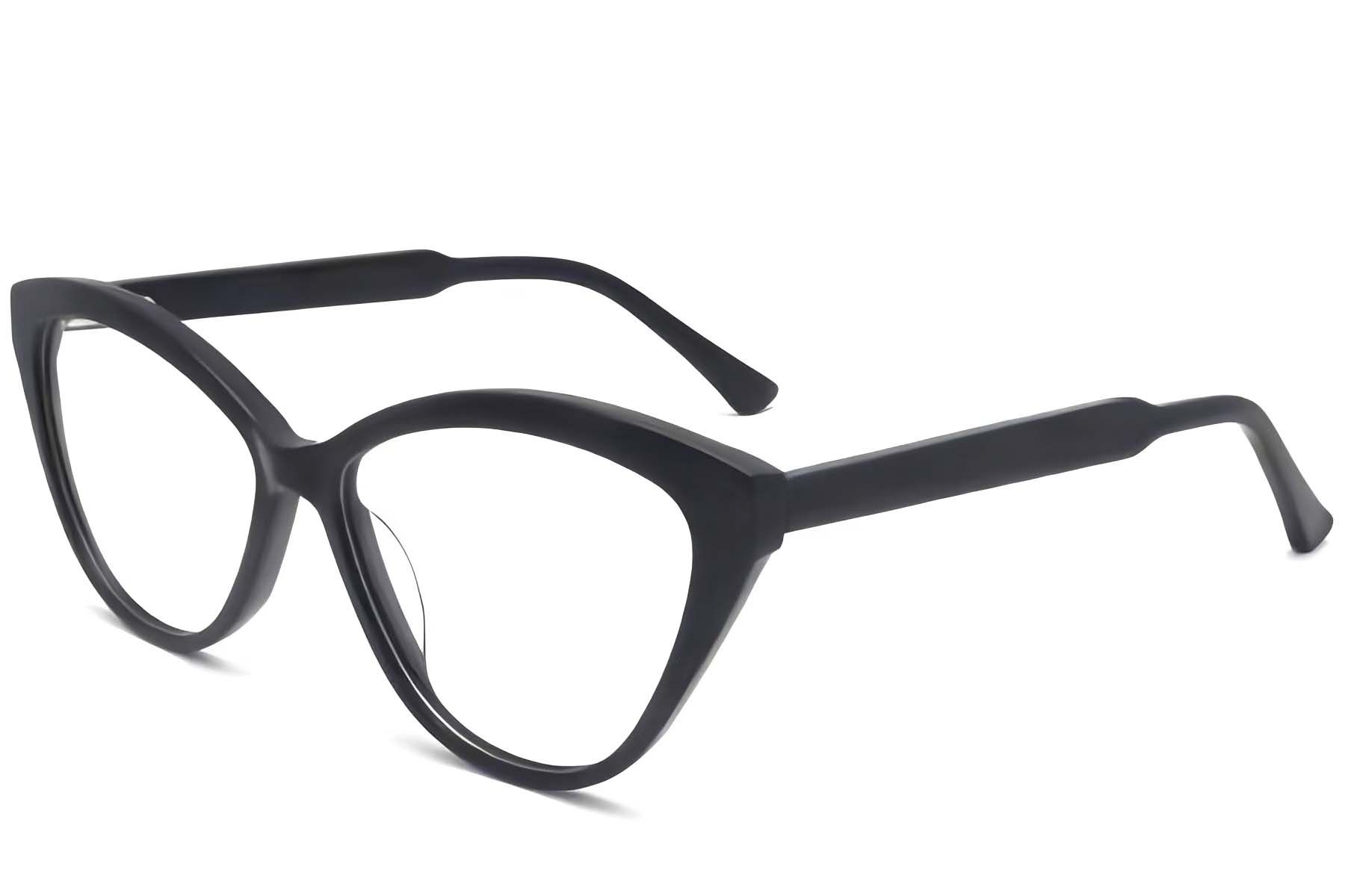 Butterfly Black Acetate Glasses #BS2012-3730