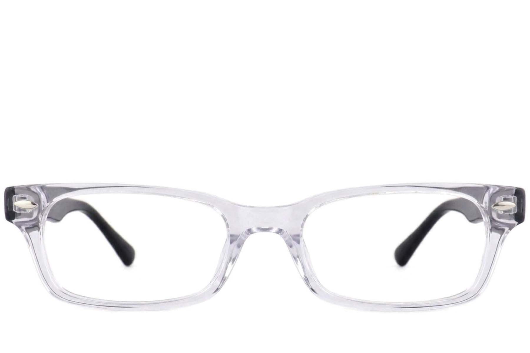 Rectangular Transparent Acetate Glasses #BS2012-3757
