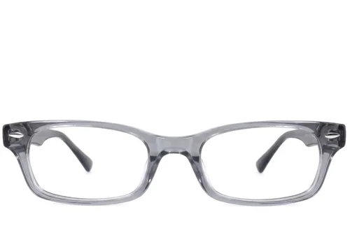 Lunettes rectangulaires en acétate gris #BS2012-3760