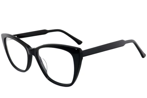 Lunettes papillon en acétate noir #BS2012-3769