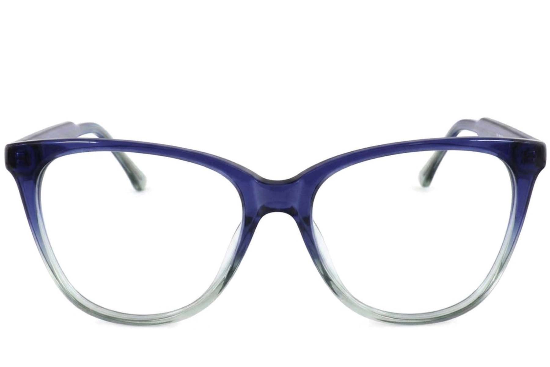 Lunettes en acétate bleu papillon #BS2012-3777
