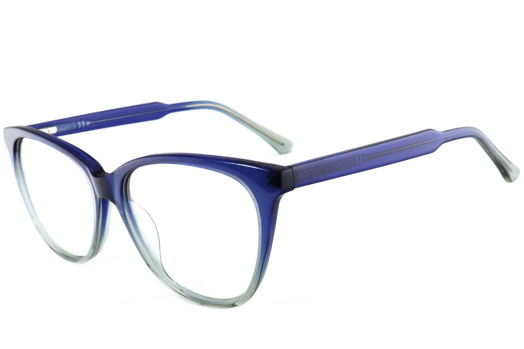 Vasos de acetato azul con forma de mariposa #BS2012-3777