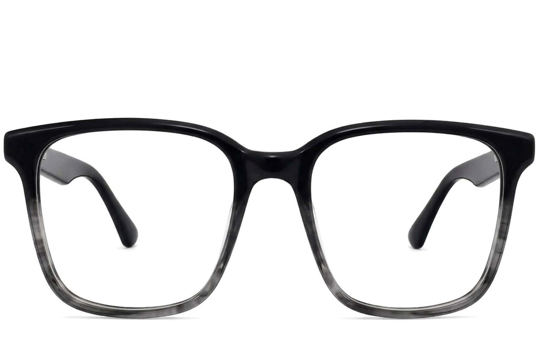 Vasos rectangulares de acetato gris #BS2012-3788