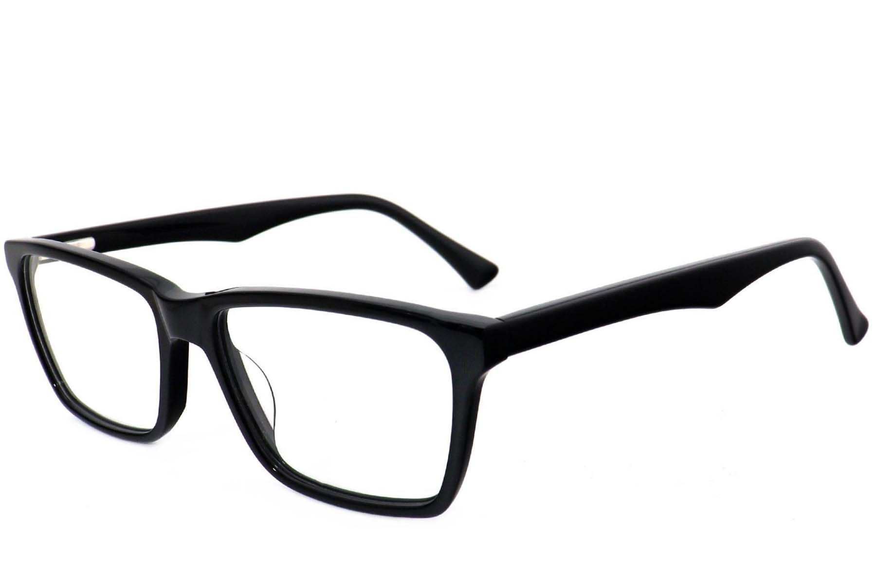Lunettes papillon en acétate noir #BS2012-3795