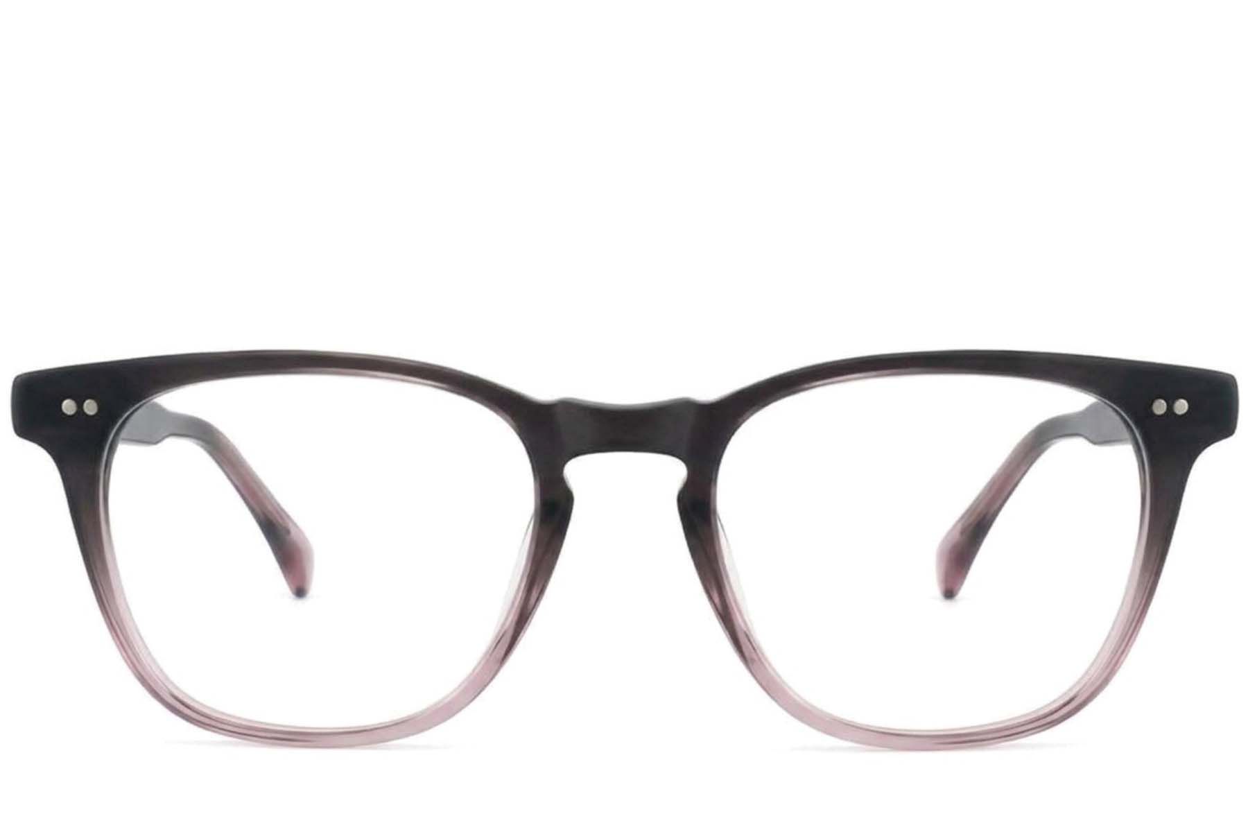 Vasos rectangulares de acetato gris #BS2012-3802