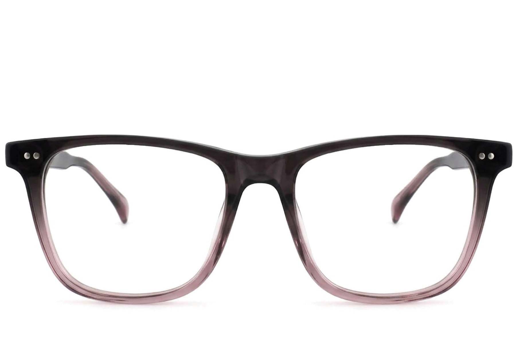 Vasos rectangulares de acetato gris #BS2012-3804